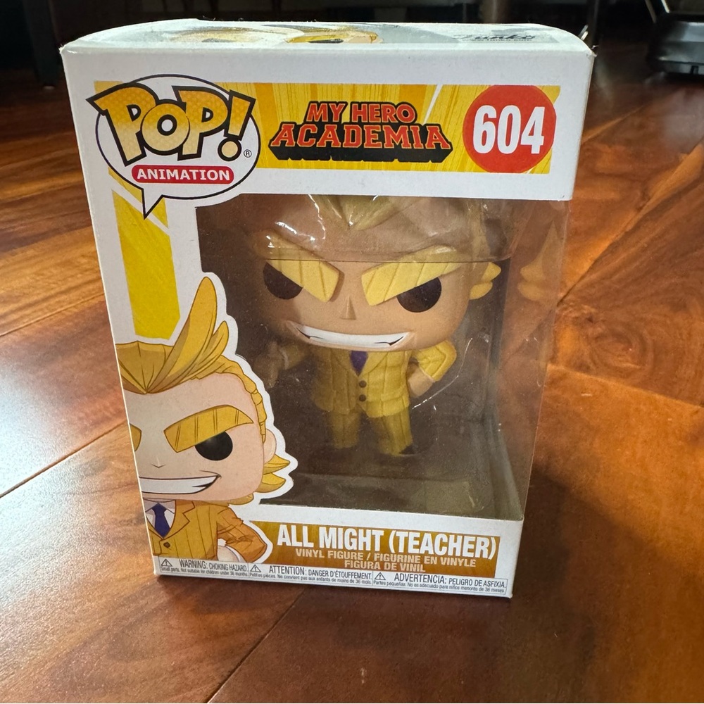 Funko Pop! Animation My Hero Academia 604 All Might Teacher Vinyl Figure